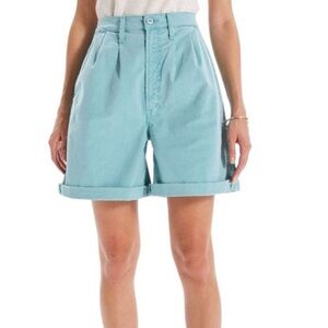 NEW Mother Womens The Pleated Catch All Short Killing Time Size 25